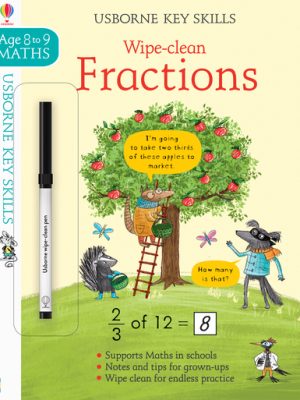 Wipe-clean Fractions 8-9