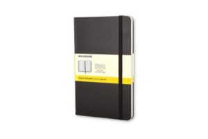 Black Large Squared HB Notebook