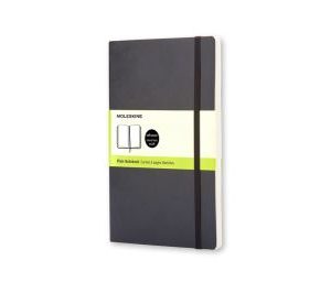 Moleskine Soft Cover Pocket Plain Notebook Black