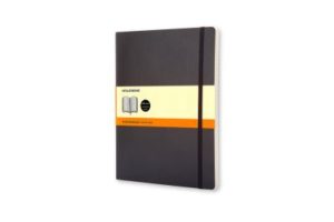 Soft Extra Large Ruled Notebook Black