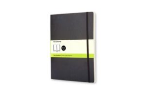 Black Extra Large Plain PB Notebook
